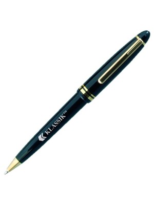 Plastic Pen Klassic Retractable Penswith ink colour Blue
